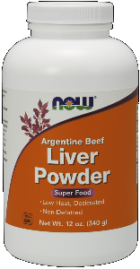 Liver Powder (12 oz) NOW Foods